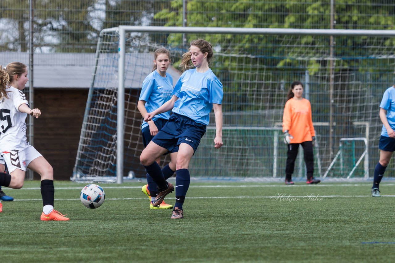 Bild 254 - B-Juniorinnen Ellerau - St. Pauli : Ergebnis: 1:1